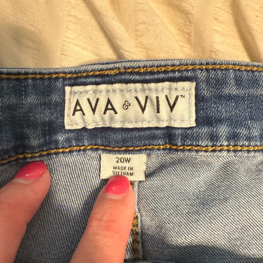 Ava & Viv Classic Blue Skinny Jeans